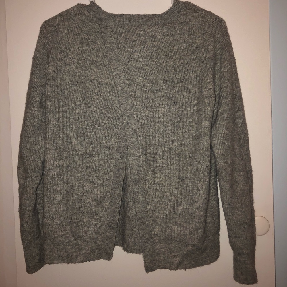 Abercrombie open back sweater